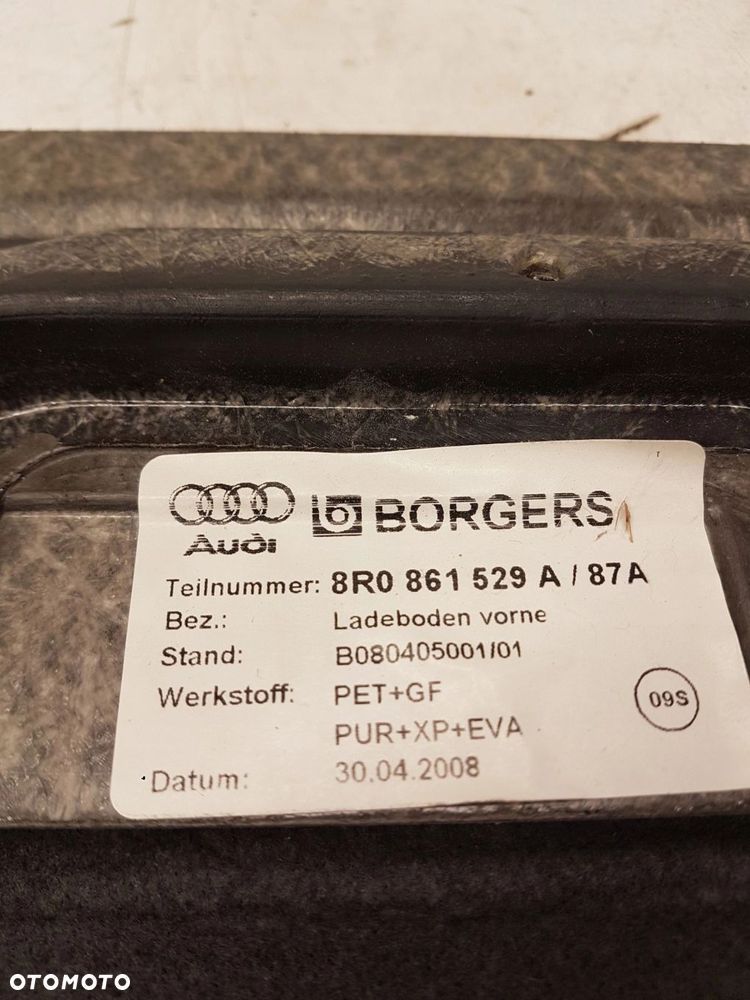 OSŁONA PODŁOGI BAGAŻNIKA AUDI Q5 8R0861529A 87A - 3