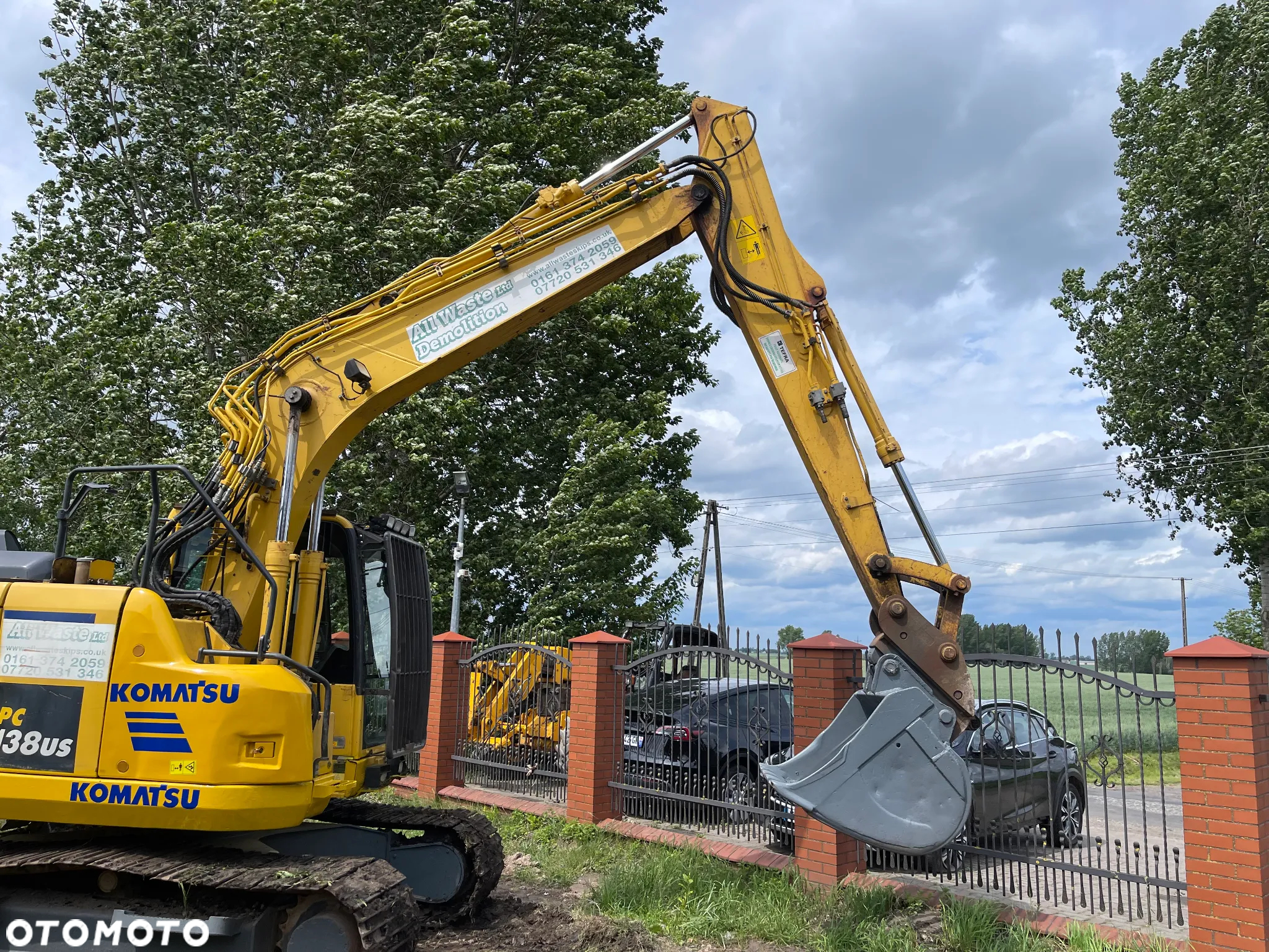 Komatsu Koparka Gąsiennicowa PC138US-11 Rok 2016 Klimatyzacja jcb doosan volvo 14 ton - 19