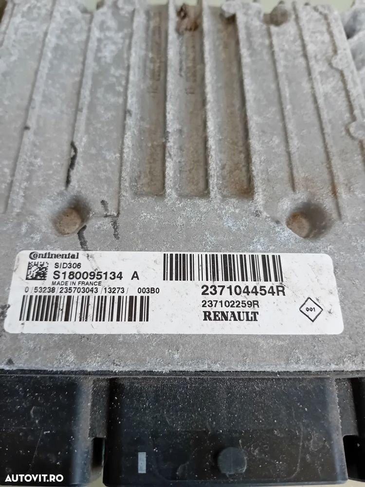Calculator Motor ECU Dacia Duster 4x4 1.5 Dci Motor K9K838 Cod 237104454R 237102259R - 4