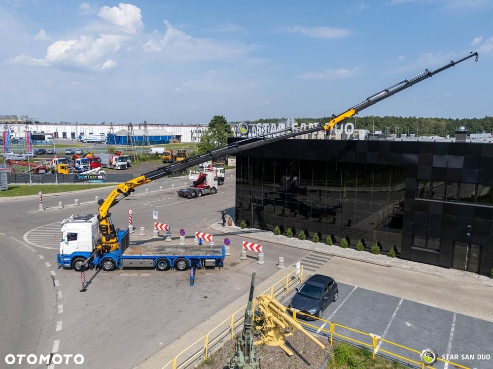 Scania R500 8x2 PALFINGER PK 85002 Fly Jib Wciągarka HDS Żuraw Crane - 10
