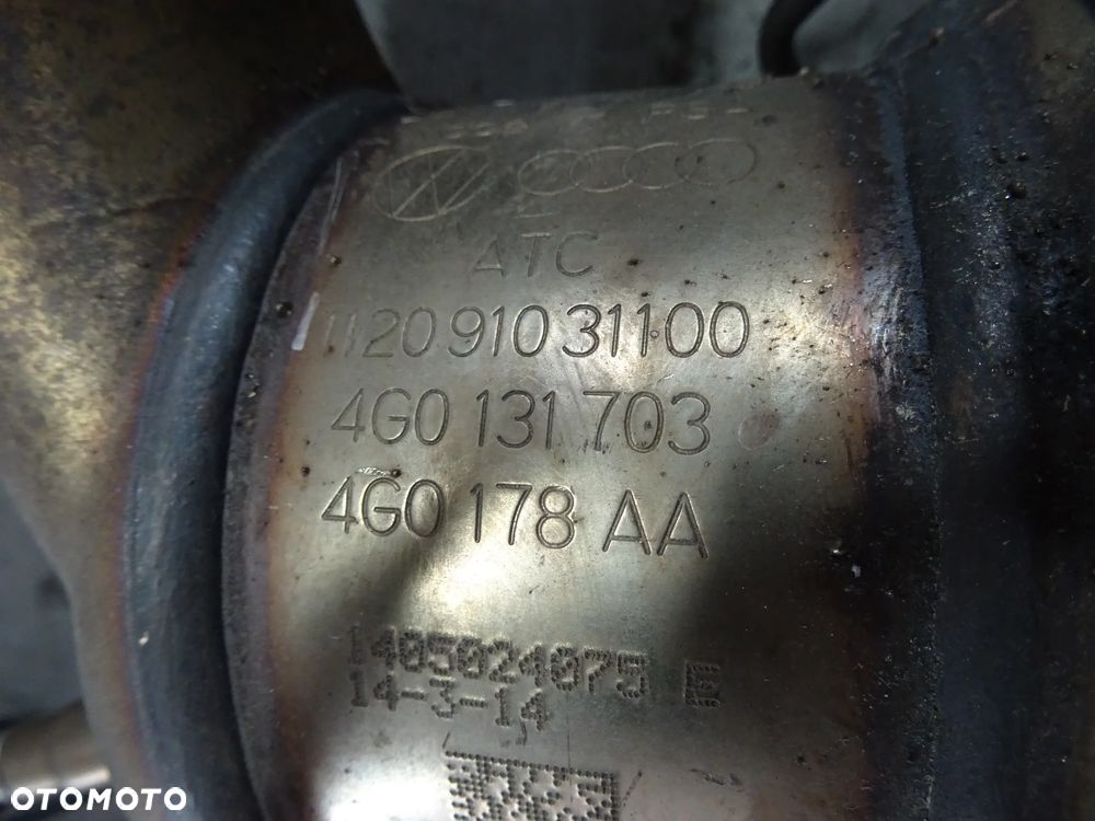 4G0131765 4G0181AA katalizator DPF 3.0 TDI CDU Audi A6 C7 A7 A8 czesci - 2