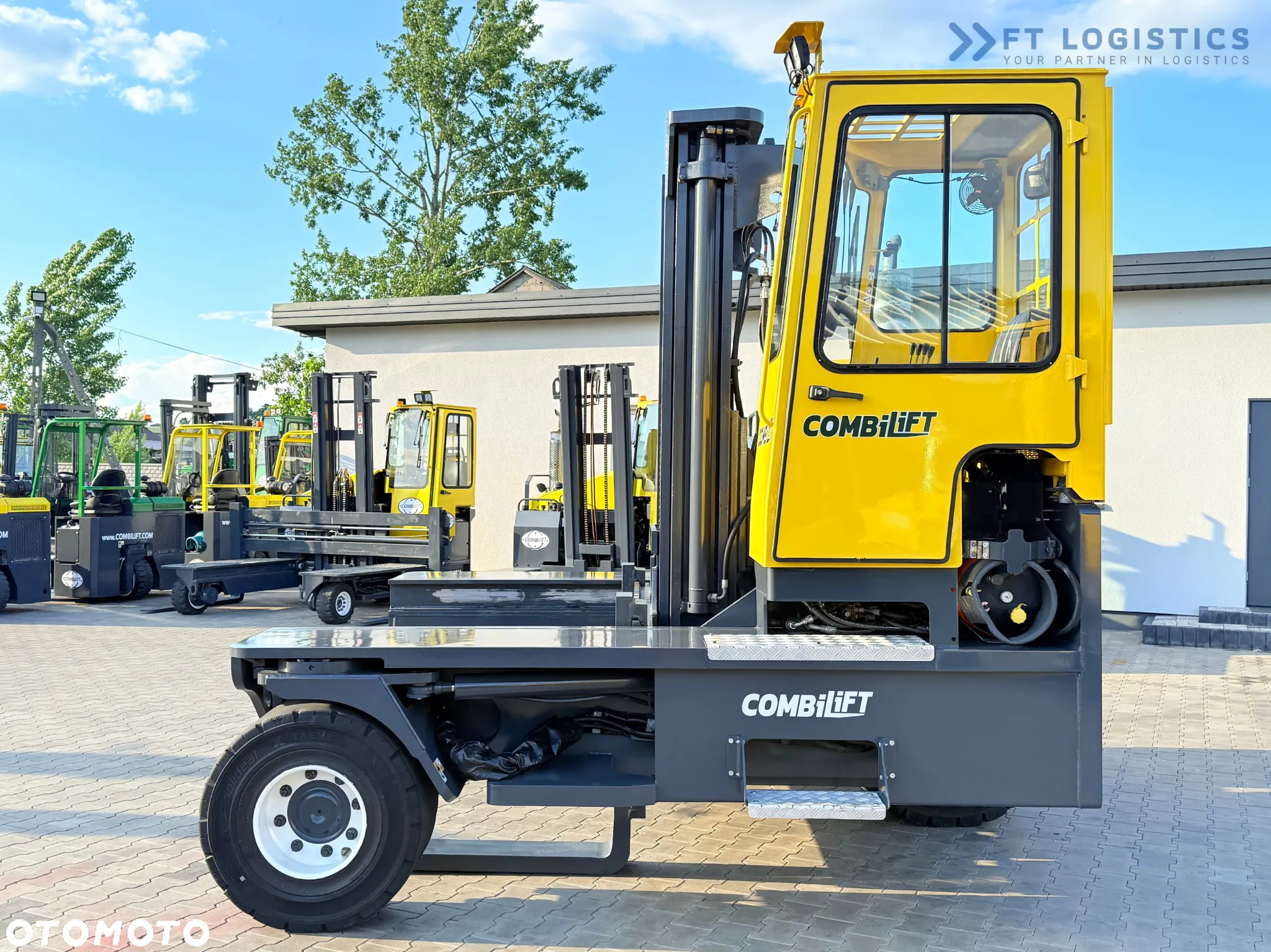 Combilift C14000 / GAS LPG / DUPLEX 3600MM / WOLNY SKOK / POZYCJONER / WIDŁY 1500MM / JAK NOWY - 8