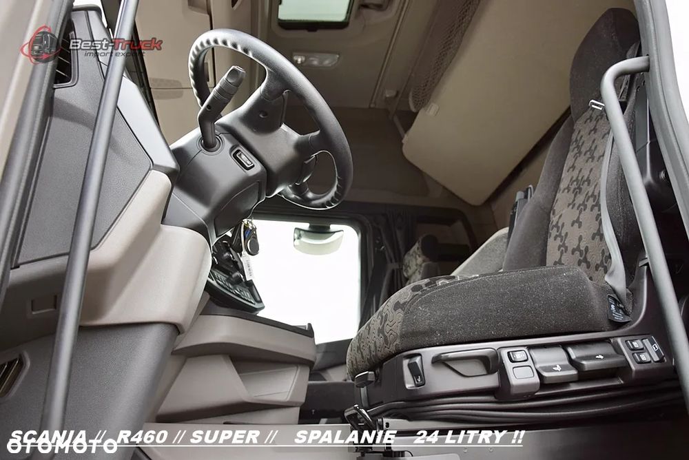 Scania 460R  SUPER /  LED LAMPY /  KLIMA POSTOJOWA  /   STANDARD - 23