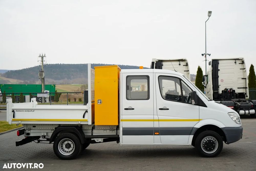 Mercedes-Benz SPRINTER 513 / BASCULATOR / CU DOUA PERECHI / 7 LOCURI / DOUĂ PERECHI / MANUAL / IMPORTAT - 14
