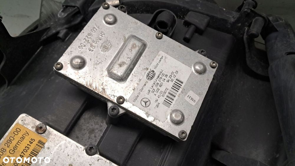 mercedes w211 prawa lampa przednia - anglik xenon przetwornica spryskiwacz - 13