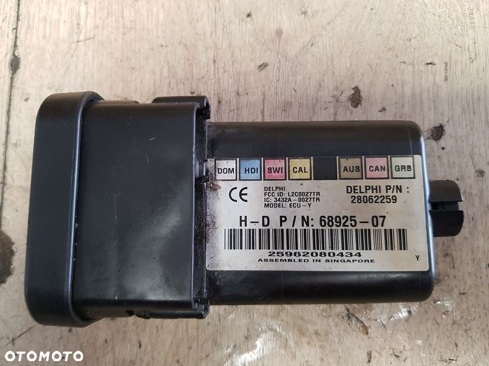 Moduł alarmu kierunkowskazów TSM FOB Harley Davidson 68925-07 - 2