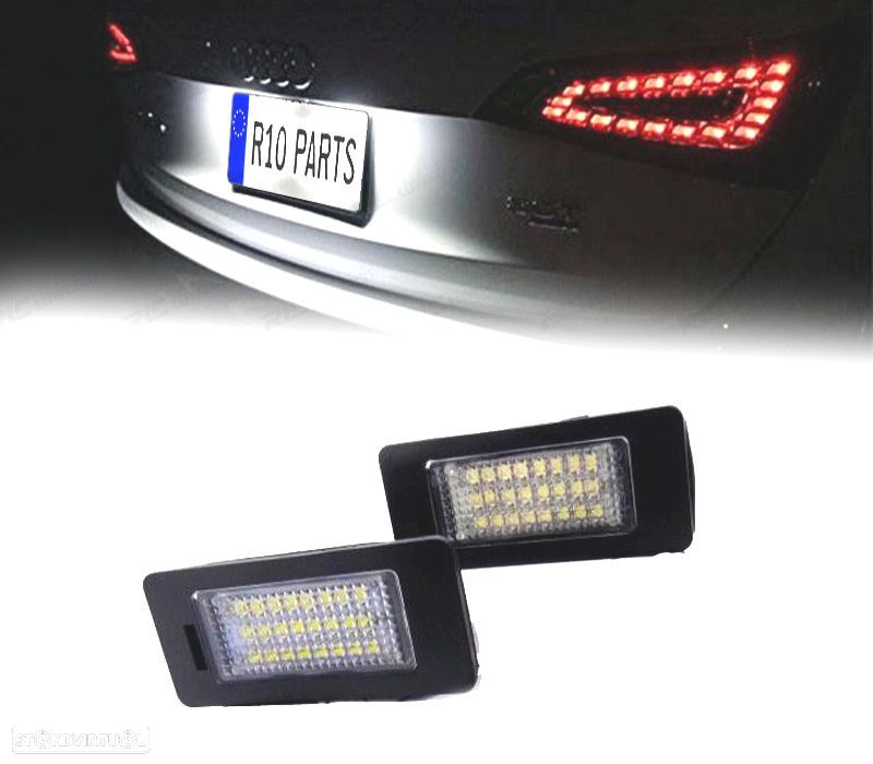 LUZES DE MATRÍCULA LED PARA AUDI Q5 08-14 - 1