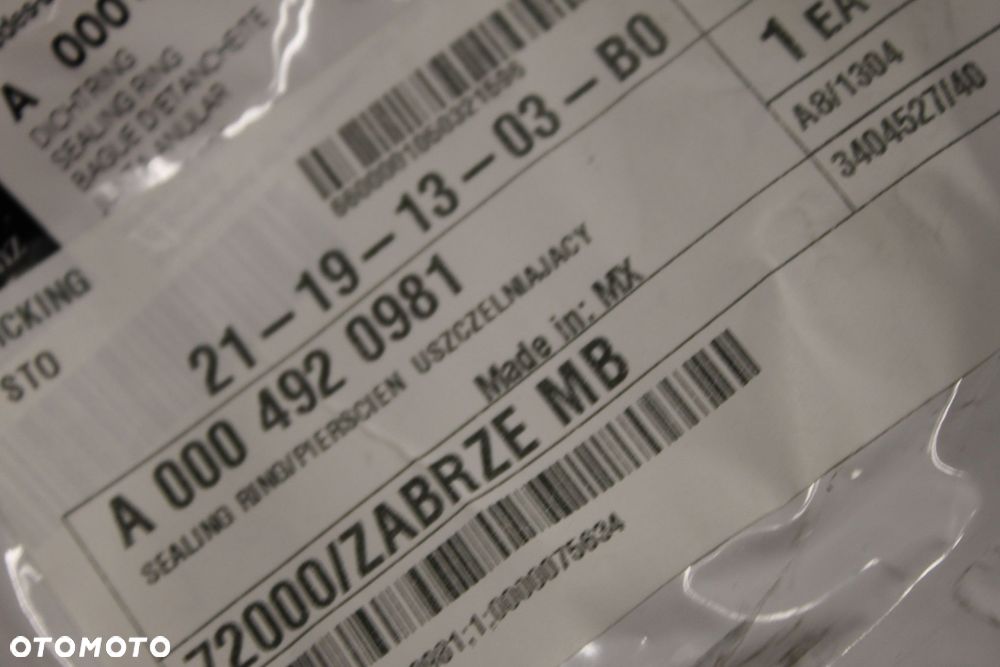 MERCEDES B907 B910 SPRINTER Pierscien katalizator - 4