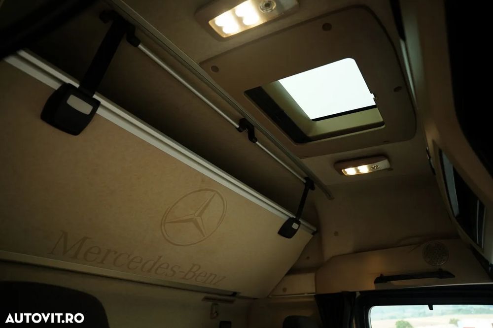 Mercedes-Benz ACTROS 1845 / MEGA / PLATĂ JOSĂ / MP5 / SPAȚIU MARE / 100% ANVELOPE / CONTRACT POST-SERVICE - 35