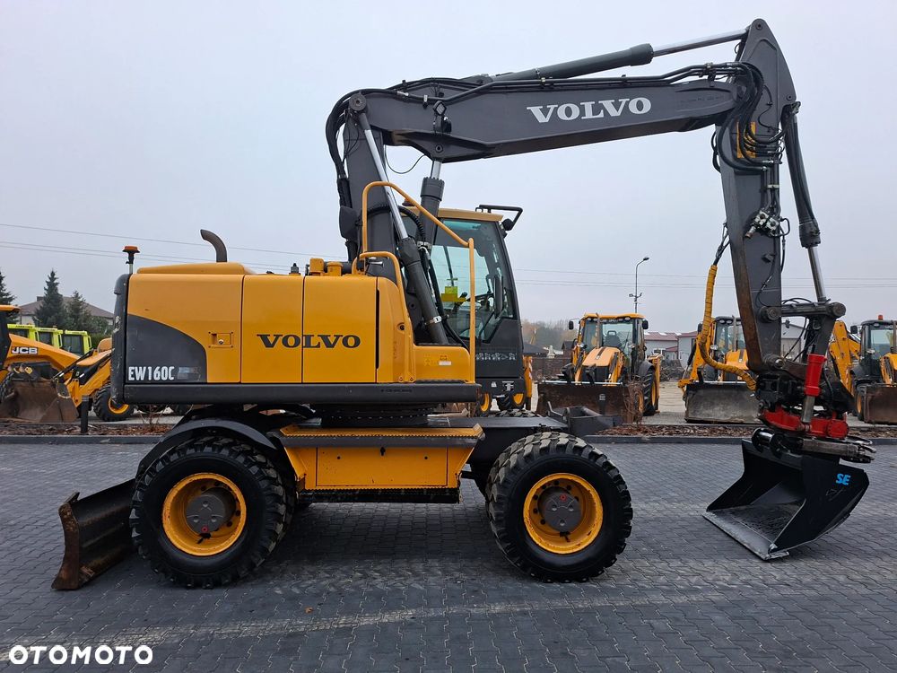 Volvo EW160C ROTOTILT ze szczypcami