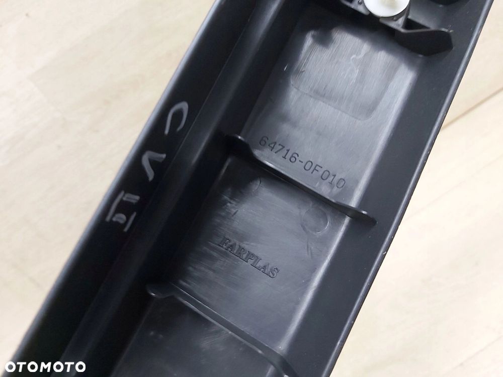 Toyota Corolla Verso II 04-08r plastik osłona pasa tylnego - 5