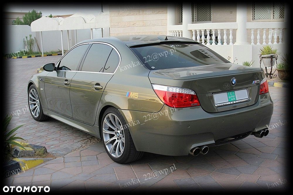 BMW 5 E60 SPOILER LOTKA SPOJLER NA SZYBĘ PODKŁAD!! - 1