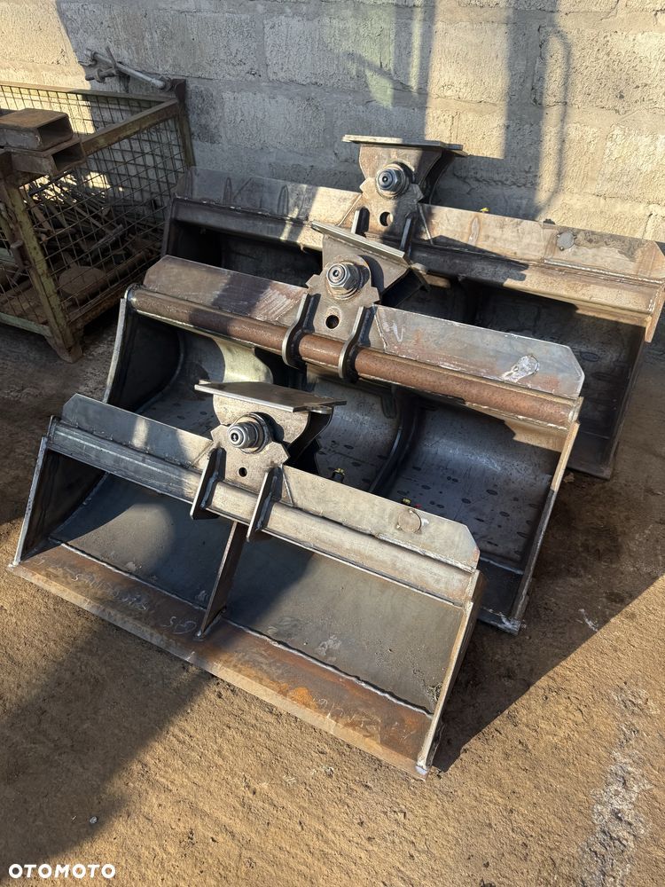 Lyzka skarpowa hydrauliczna skretna 100 łyżka 120 skarpówka 150 - 2