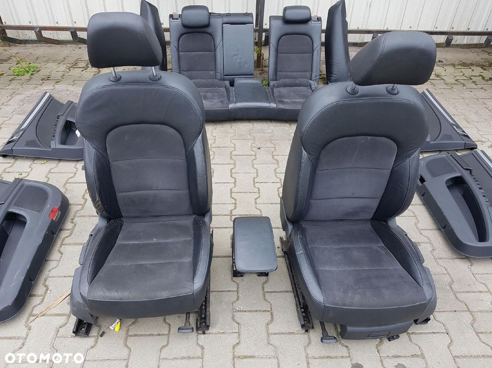 SKODA SUPERB II 08r- SEDAN FOTELE KANAPA ALCANTARA - 2