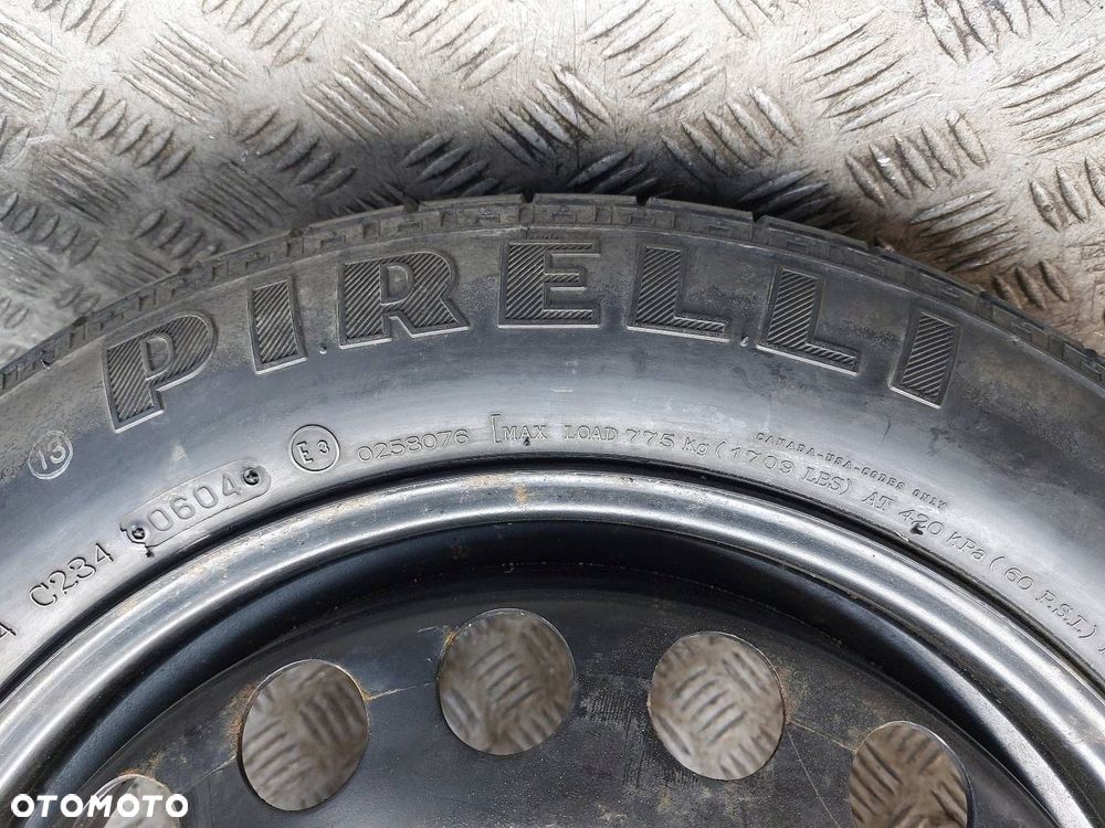 DOJAZDÓWKA 5X110 4Jx16 ET41 FI65,1 125/85R16 2004R PIRELLI SAAB 9-3 II - 2