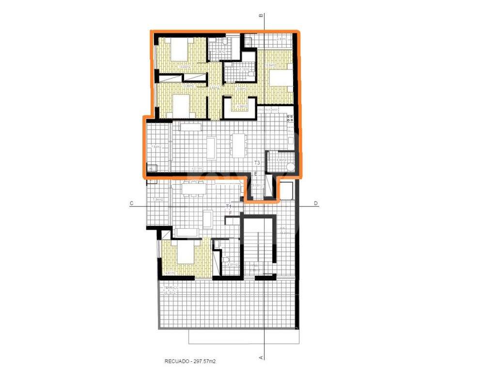 Apartamento T3 - Condomínio Privado Carreira Longa em Vila Real - Grande imagem: 2/12