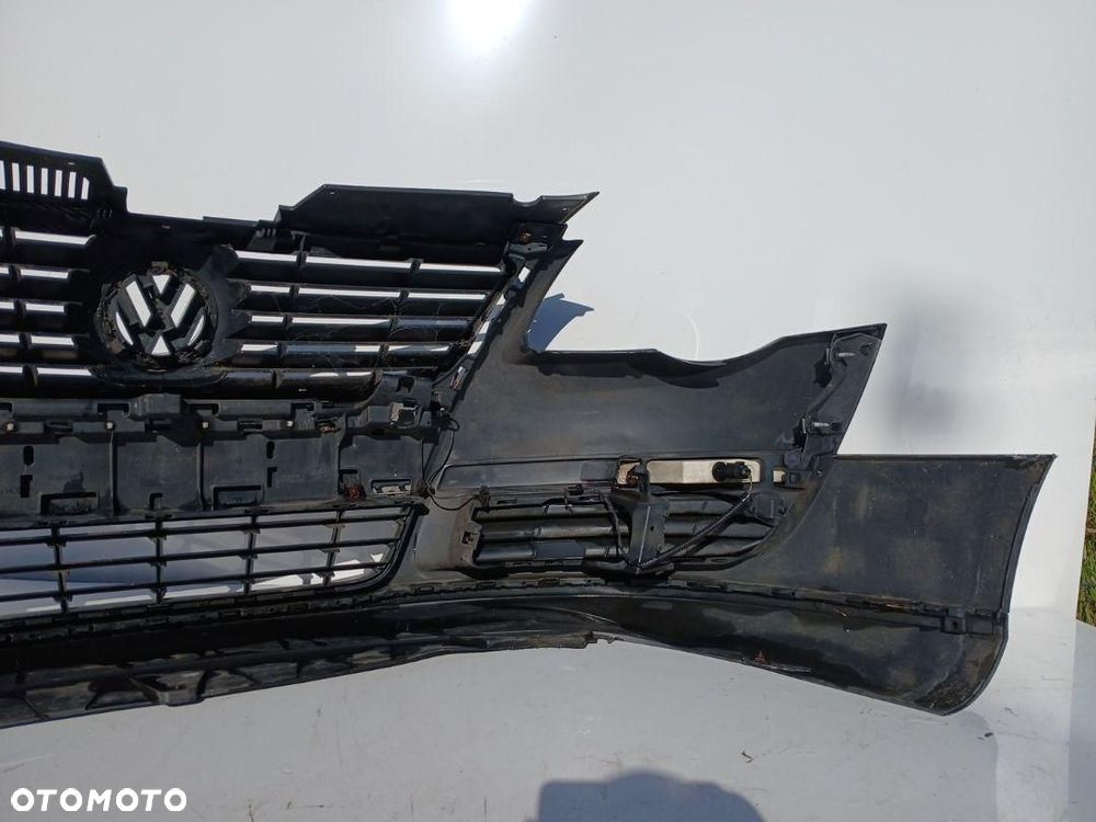 ZDERZAK PRZÓD PRZEDNI CZARNY VOLKSWAGEN PASSAT B6 3C0807221C - 5