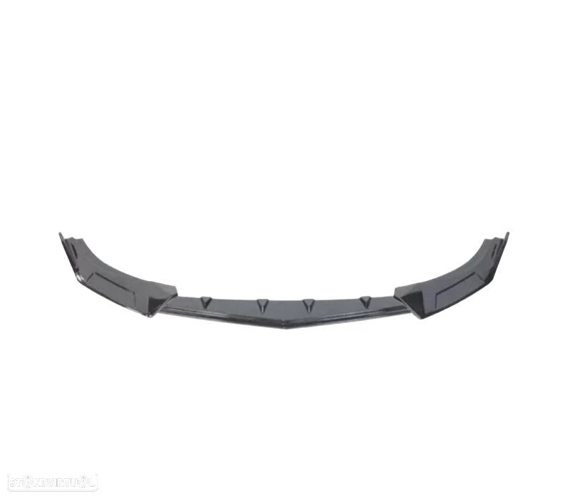 SPOILER LIP FRONTAL VOLKSWAGEN VW GOLF 8 R 20- PRETO BRILHANTE - 2