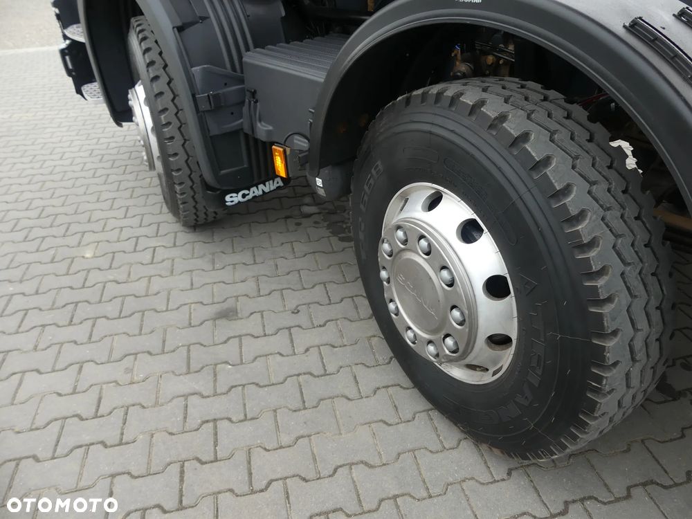 Scania P410 8x4 / WYWROTKA / ALUFELGI / MANUAL / EURO 6 / - 4