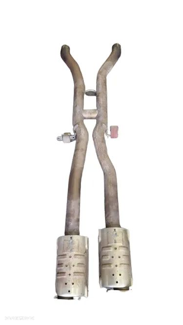 Podwójna rura wydechu z katalizatorem uszkodzony  BY0 9-05457.42/43 - 2