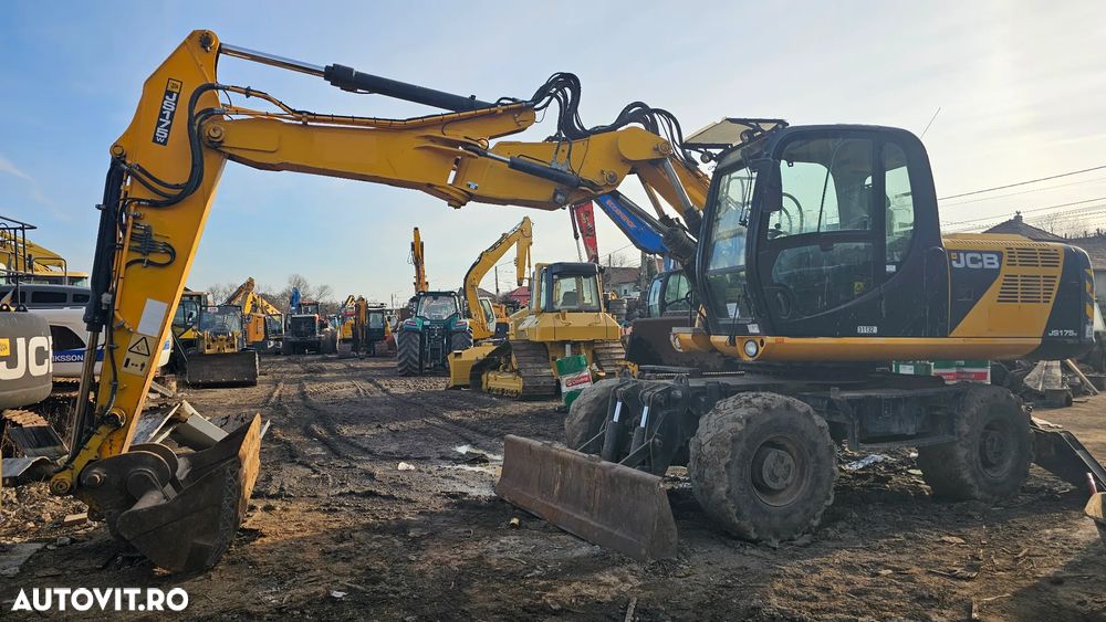 JCB JS 175 W Excavator pe roți - 10