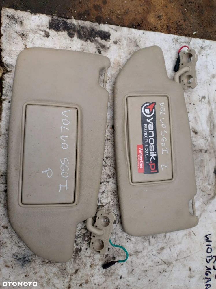 VOLVO S60 I słonecznik daszek od słońca - 1