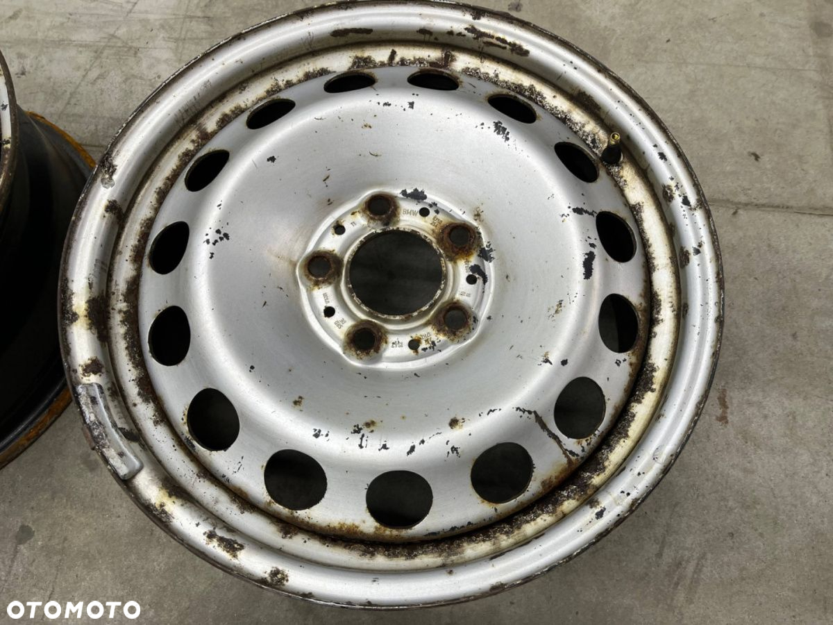 Felga BMW e46 E36 e90 X1 Insignia 17 cali 7jx17 5x120 ET47 felgi stalowe KOMPLET 6750254 - 15
