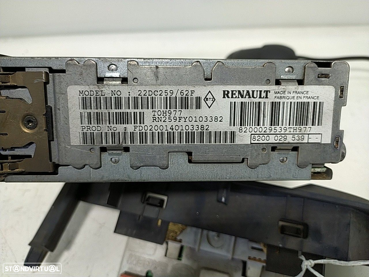 Auto Radio Cassete Renault Clio Ii Caixa (Sb0/1/2_) - 5