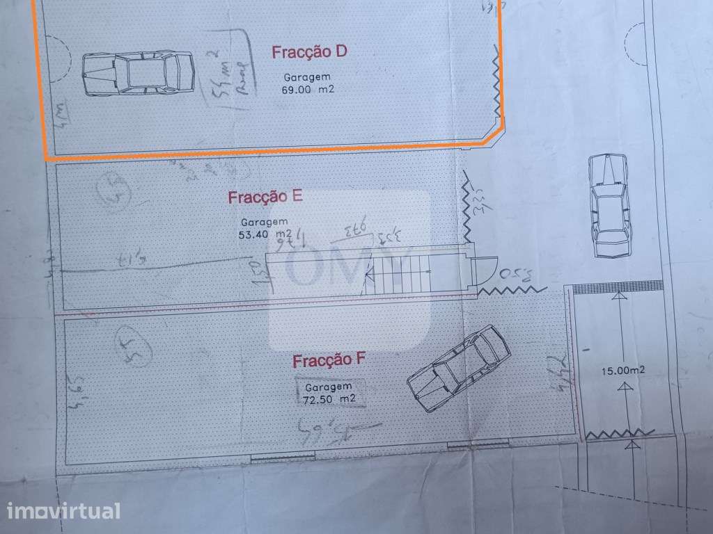 Duas Garagens Fechadas Contiguas na Rua Dom Afonso III em Vila Real - Grande imagem: 5/6
