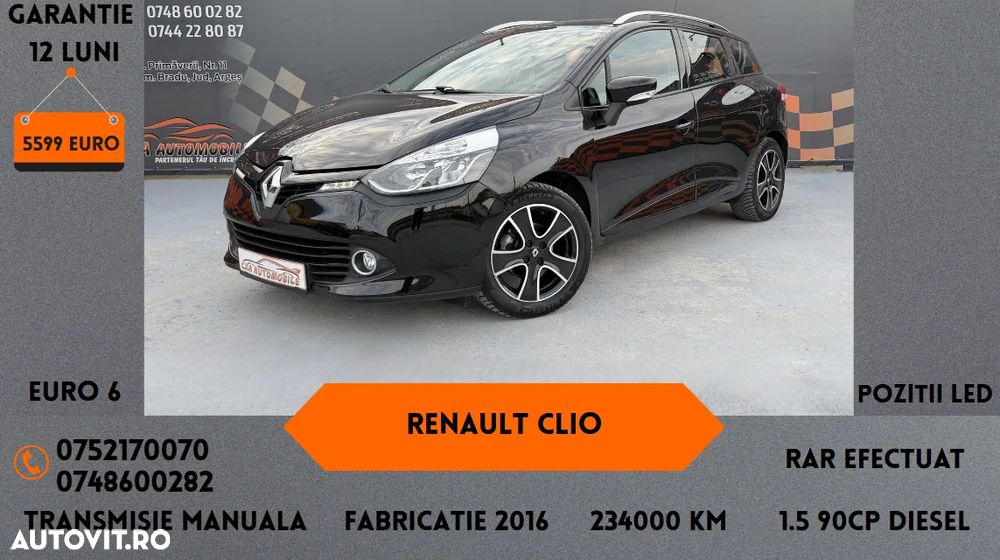 Renault Clio Energy dCi 90 Start & Stop Intens - 1