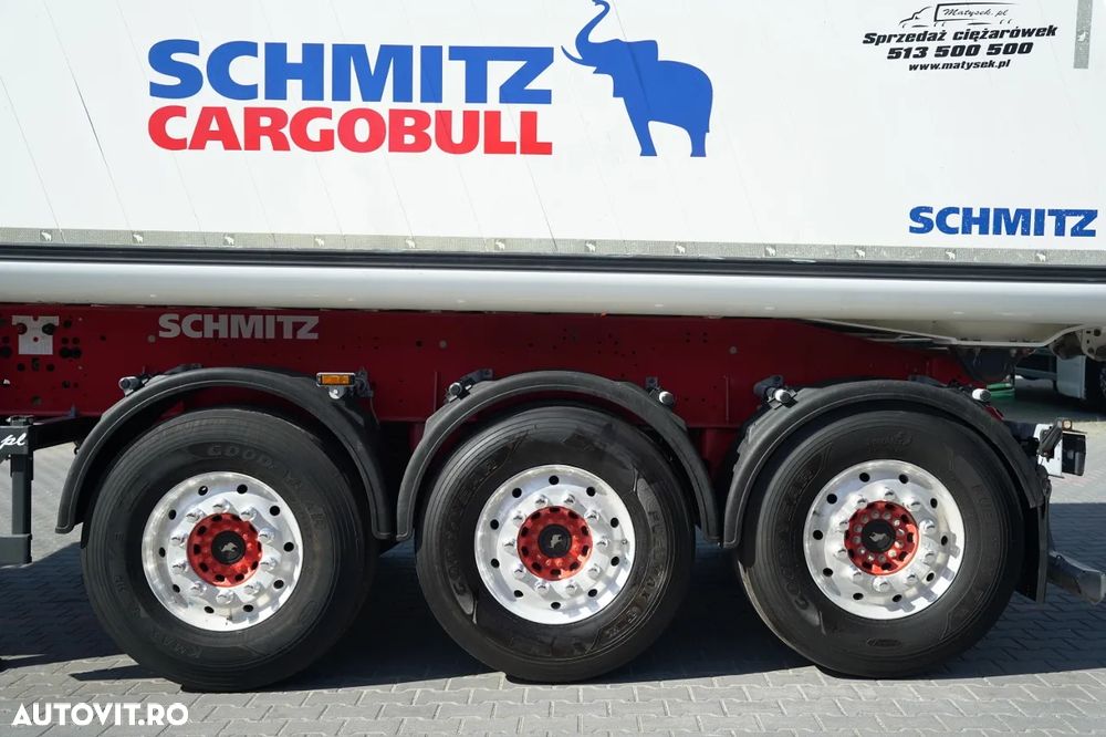 Schmitz Cargobull BASCULATOR SCHMITZ / 27 m3 / ALUMINIU / PUNCT DE RIDICARE / 5.300 KG / JANTE DIN ALIAJ - 19