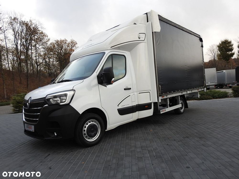 Renault MASTER PLANDEKA 10 PALET WEBASTO TEMPOMAT KLIMATYZACJA LEDY PNEUMATYKA  165KM - 20