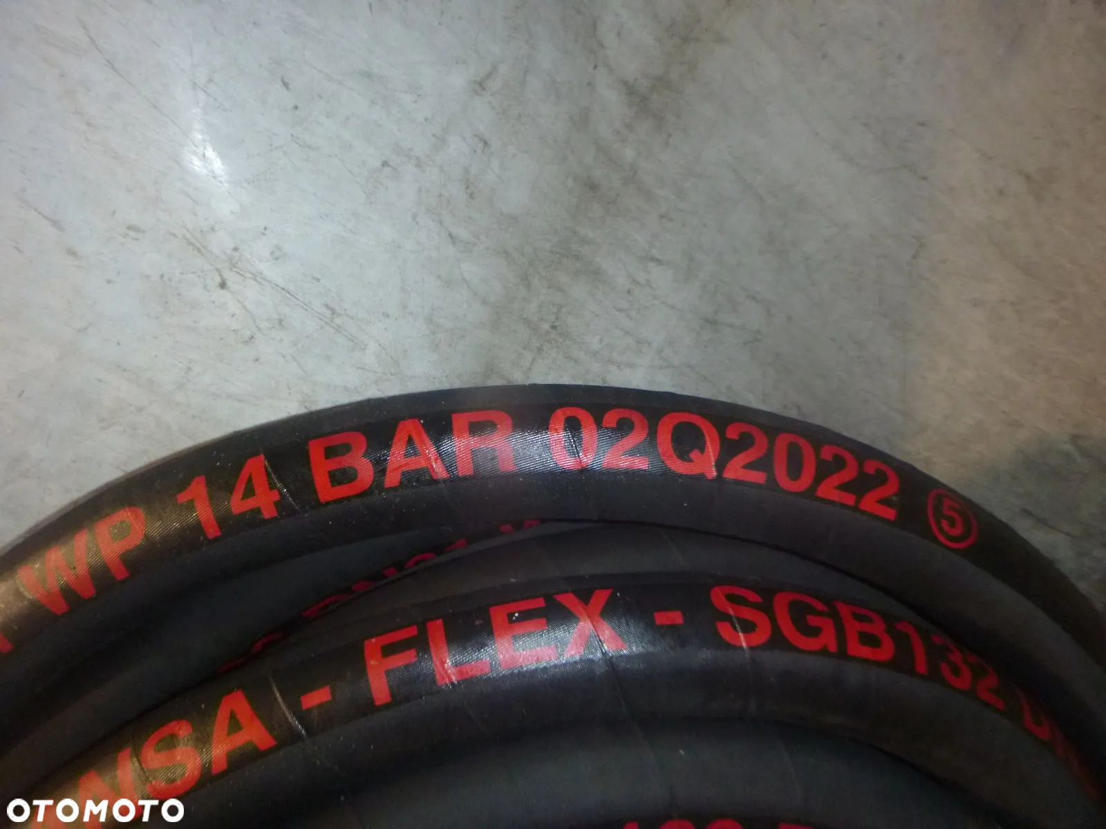 wąż hydrauliczny 8m hansa flex sgb132 dn31 wp14 bar 02q2022 - 2
