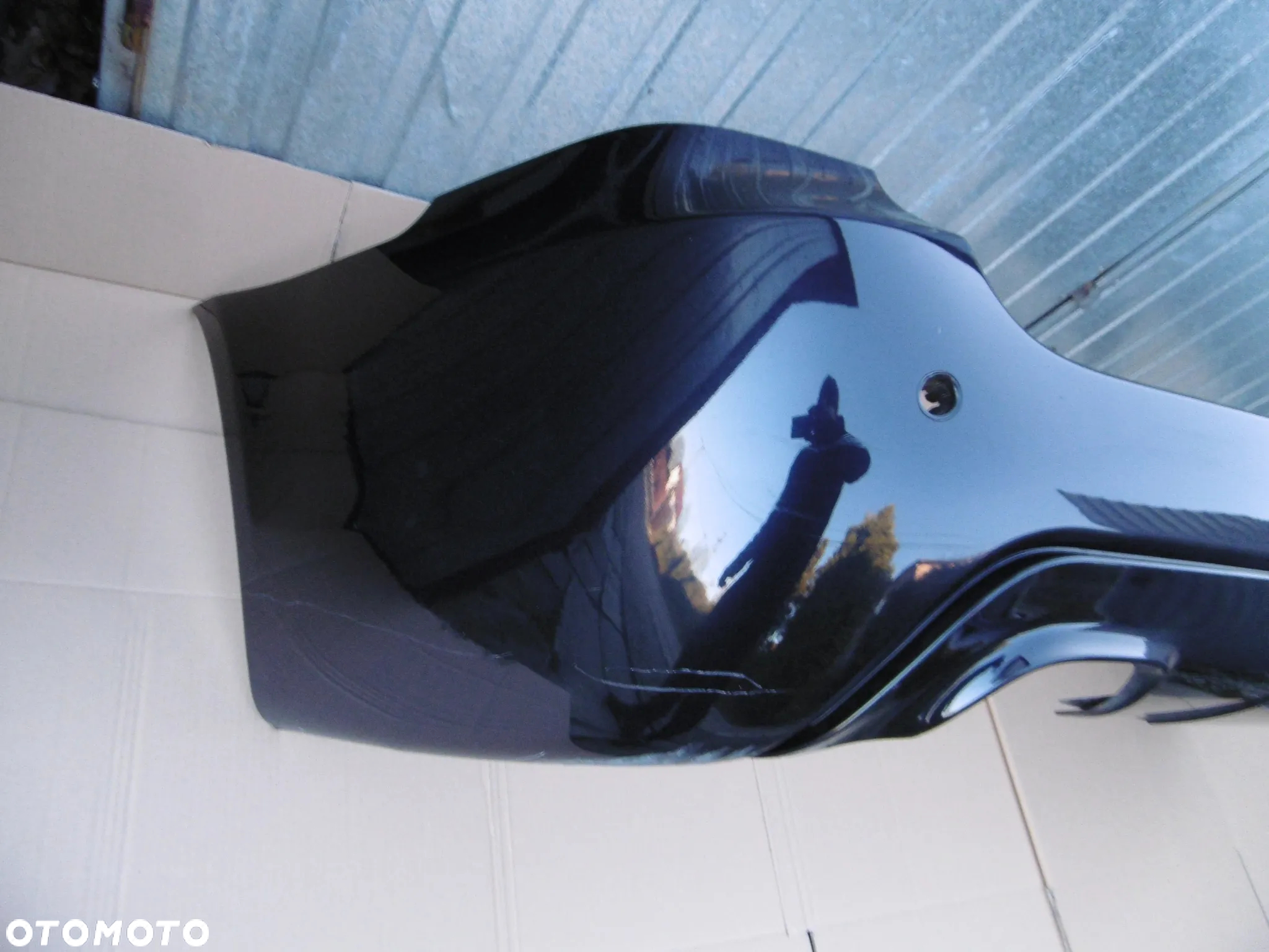 Zderzak tył tylny pod pdc bmw e61 m-pakiet mpakiet 416 carbonschwarz carbon schwarz - 2
