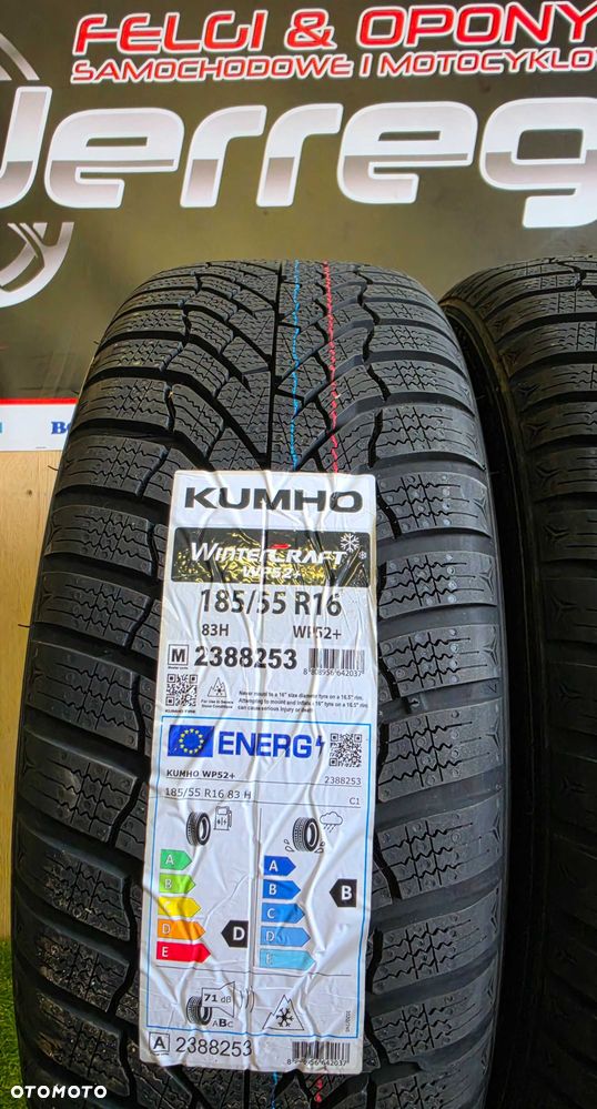Koła zimowe BYD DOLPHIN SURF 16x4x100 - Kumho WinterCraft WP52+ 185/55/R16 + TPMS - 10