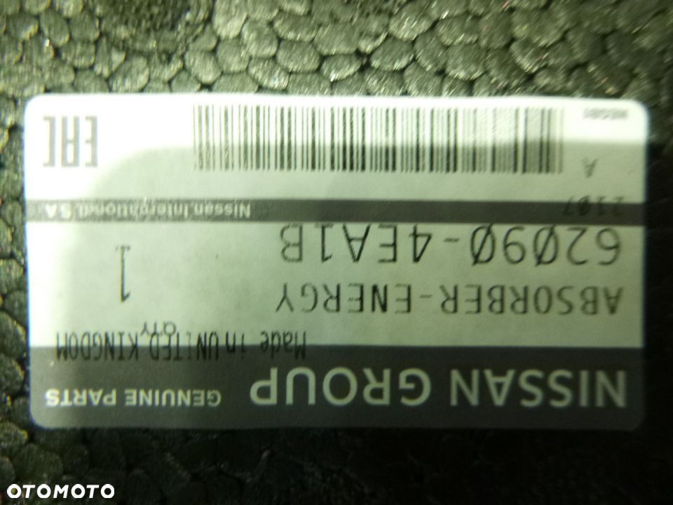 nissan qashqai j11 13r- absorber zderzaka przód - 3