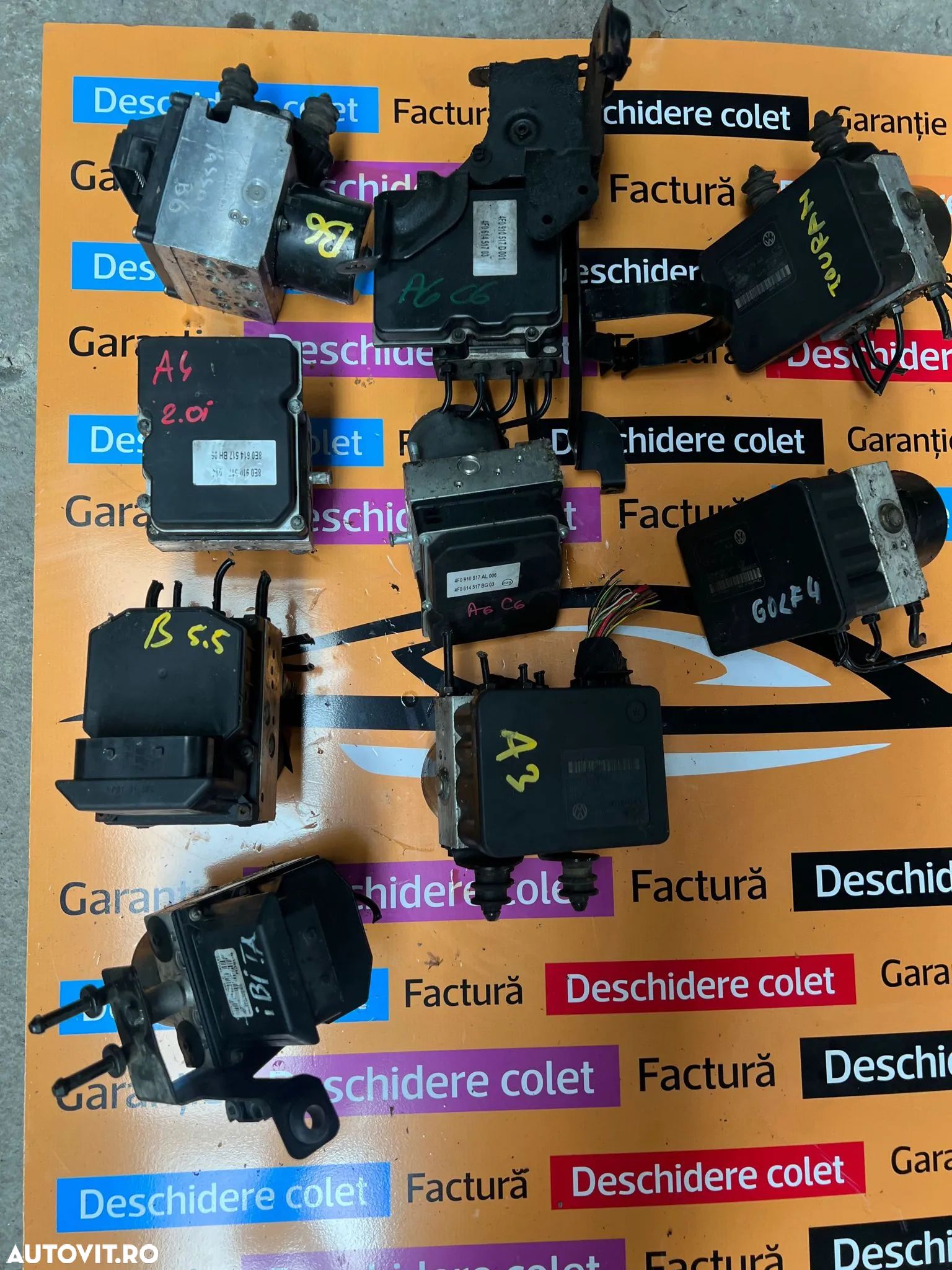 Pompa ABS unitate ESP Passat B5 B6 A3 A4 A5 A6 Golf 4 Ibiza - 1