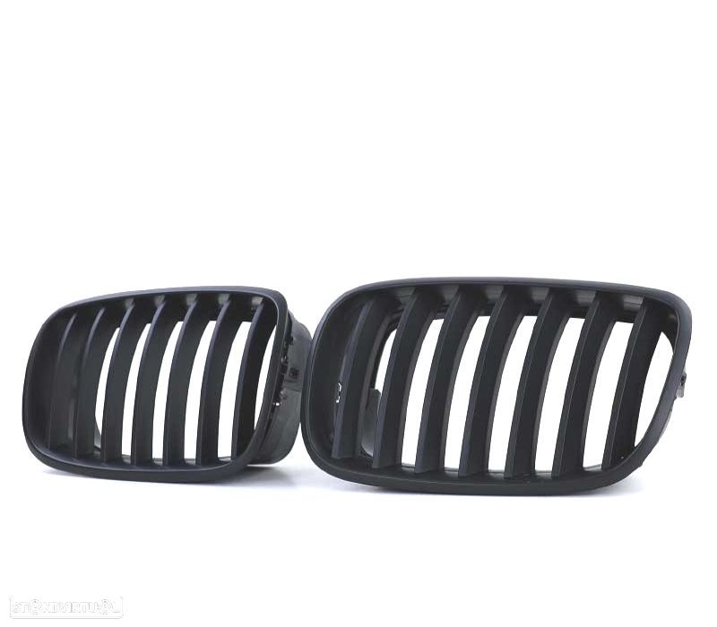 GRELHAS FRONTAIS BMW X5 E70 X6 07-14 PRETAS - 4