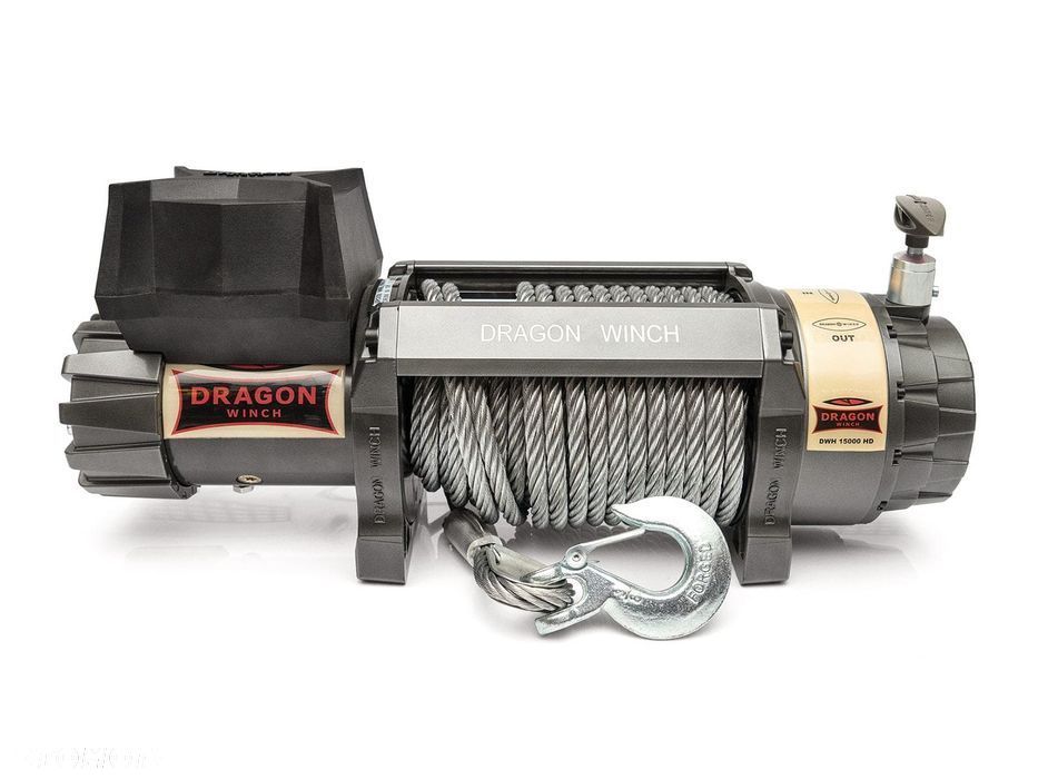 Wyciągarka elektryczna 6,8T Dragon Winch Highlander DWH 15000 HD 12V - 2