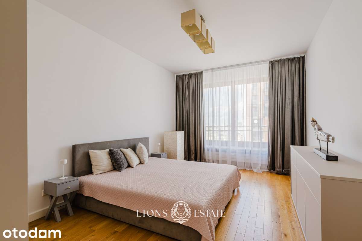 Apartament z widokiem na panoramę Warszawy