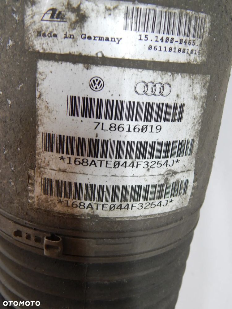 Amortyzator tył NIVO miech VW Touareg Audi Q7 4L cayenne 02-14 Łuków części - 9