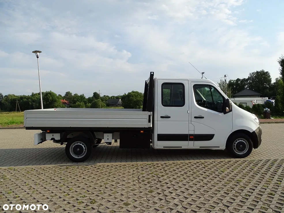 Opel Movano 2.3 130 Brygadówka DOKA 7 Osób Skrzynia 3.18 m. UNIKAT! Salon PL!! - 3