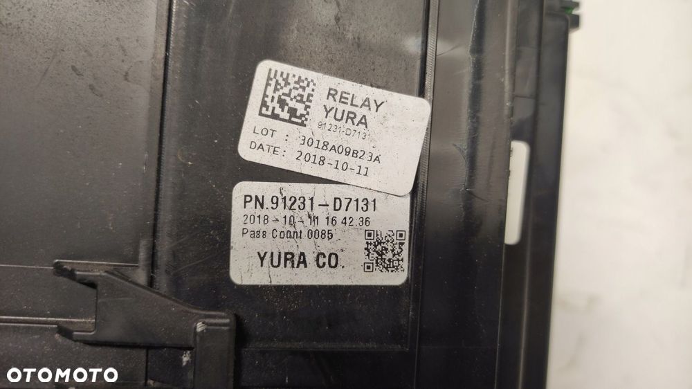 HYUNDAI TUCSON II LIFT III 1.6 CRDI D4FE PUSZKA BEZPIECZNIKÓW 91231-D7131 - 5