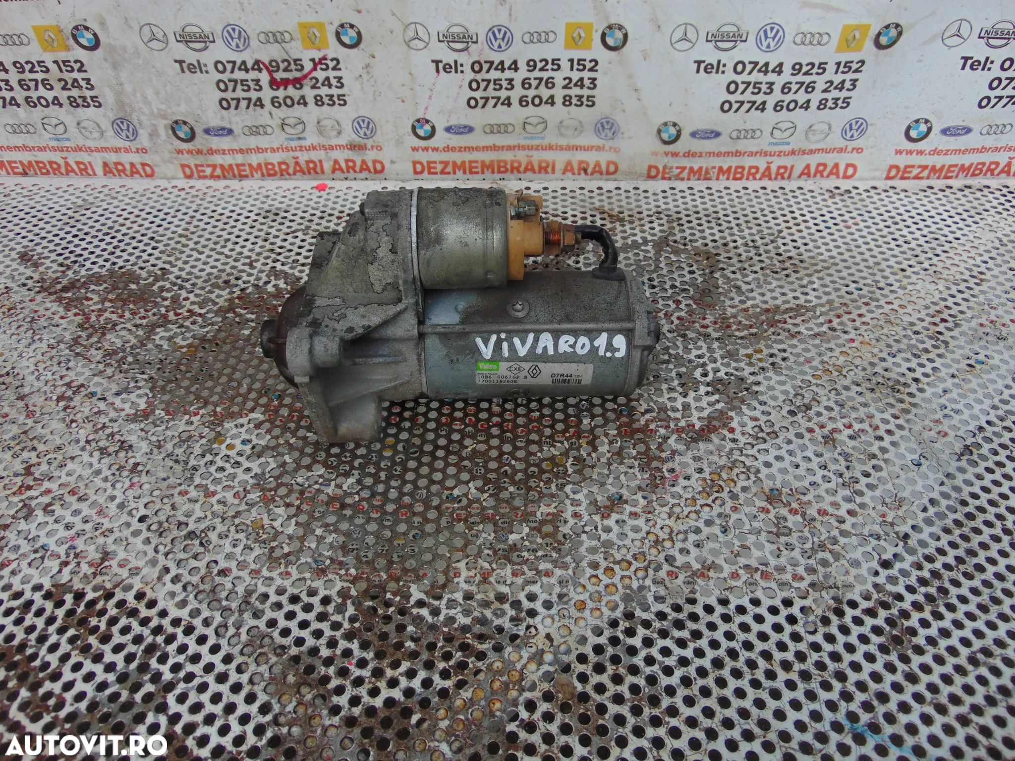 Electromotor Opel Vivaro 1.9 Renault Trafic nissan primastar 1.9 - 1