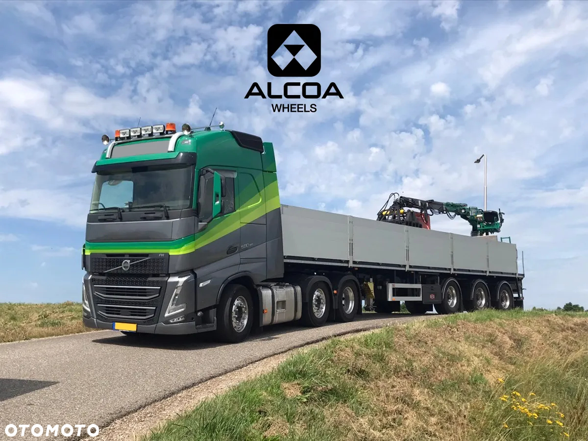 Do 200 kg mniej!! / Felgi ALCOA / 22,5 x 11,75 / Ceny NETTO-od 1.735,-PLN !! / Aluminiowe felgi / ET 120 / DB - 17