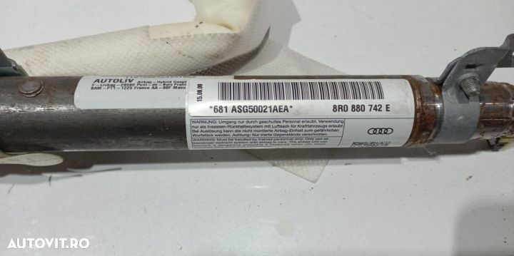 Airbag cortina dreapta 8R0880742E Audi Q5 8R [2008 - 2012] - 2