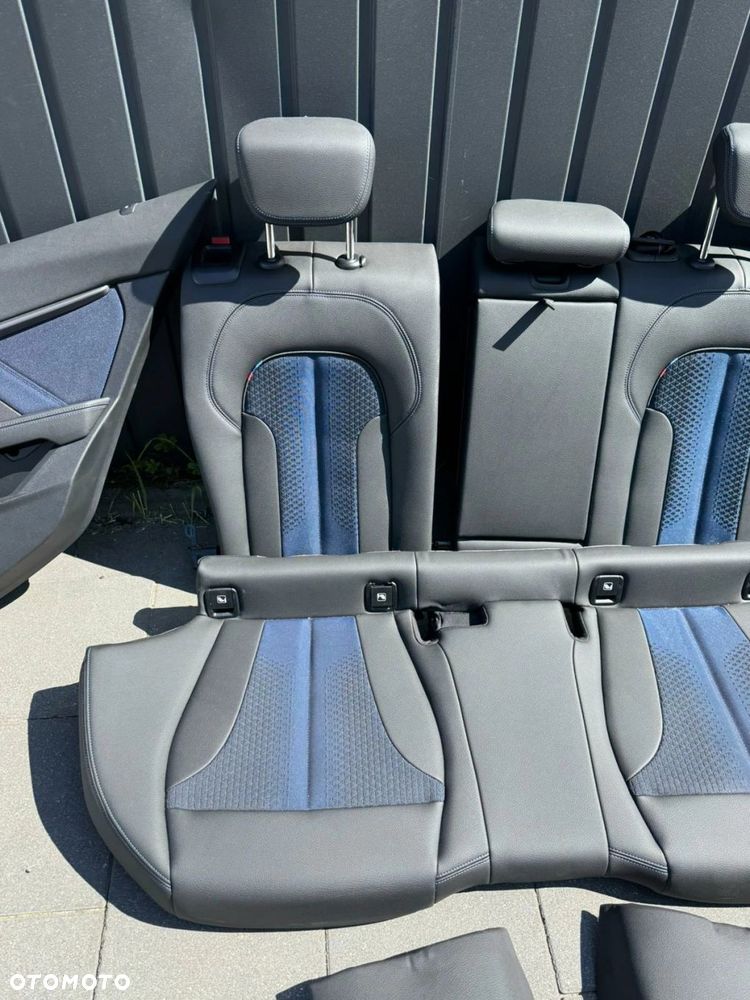 FOTELE TAPICERKA BMW 1 F40 TRIGON CZARNY SPORTOWE ELEKTRYCZNE GRZANE - 4