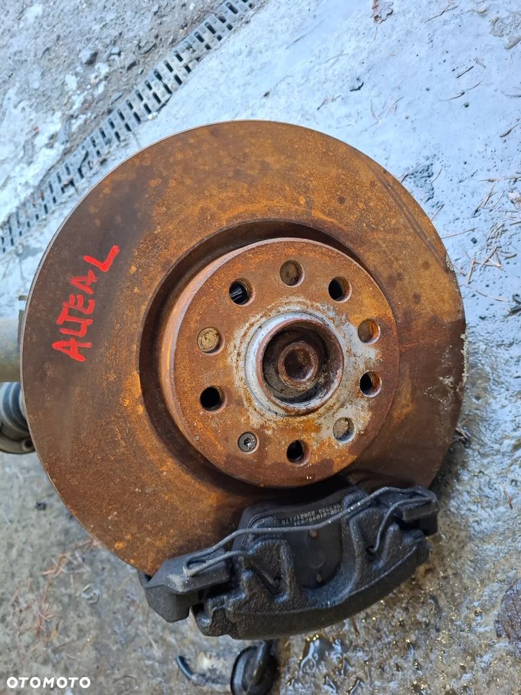 LEWA LEWY MCPHERSON ZWROTNICA VW GOLF V TOURAN CADDY ALTEA OCTAVIA II A3 8P TFSI SLASK WYSYLKA VAT - 3