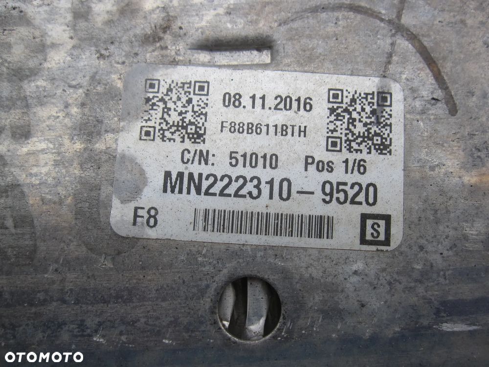 John Deere RE570493 F88B611BTH MN222310-9520 6090 8245R 8345R 8270R  8370R 8400R chłodnica wody radiator - 3