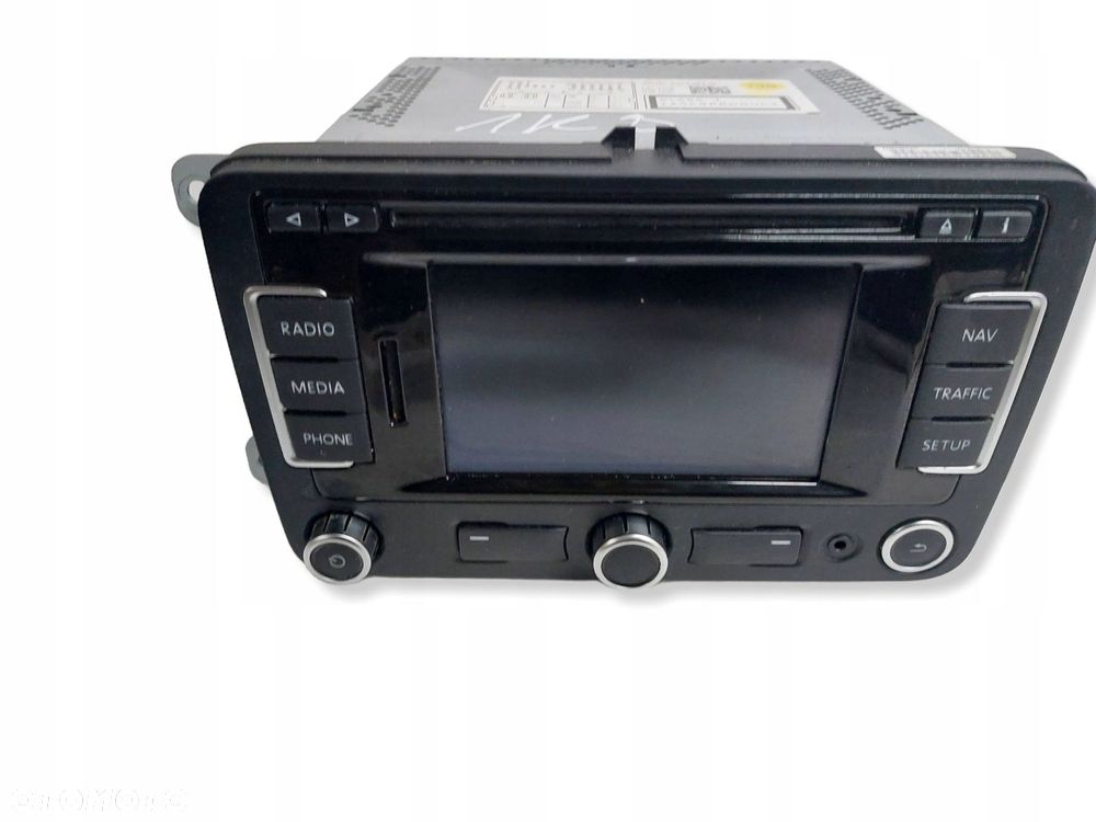 vw golf 6 vi scirocco passat b7 cc touran radio nawigacja rns310 3c0035270 - 1